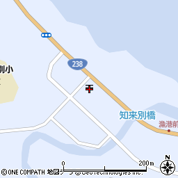 知来別郵便局 ＡＴＭ周辺の地図