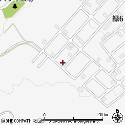 北海道稚内市緑6丁目23-8周辺の地図