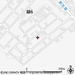 北海道稚内市緑6丁目34-19周辺の地図