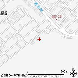 北海道稚内市緑6丁目42-12周辺の地図
