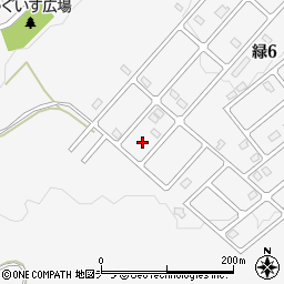 北海道稚内市緑6丁目23-7周辺の地図