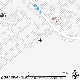 北海道稚内市緑6丁目42-11周辺の地図