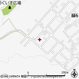 北海道稚内市緑6丁目23-12周辺の地図