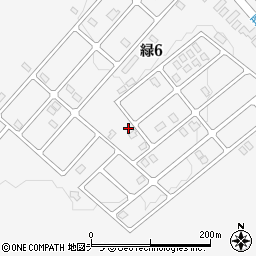 北海道稚内市緑6丁目28-27周辺の地図