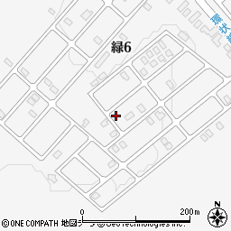 北海道稚内市緑6丁目31-11周辺の地図