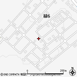 北海道稚内市緑6丁目28-26周辺の地図
