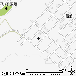 北海道稚内市緑6丁目23周辺の地図