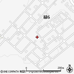 北海道稚内市緑6丁目28-25周辺の地図