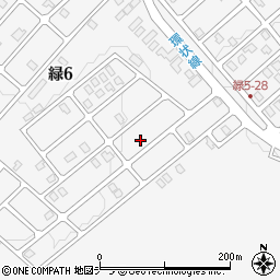 北海道稚内市緑6丁目33-8周辺の地図