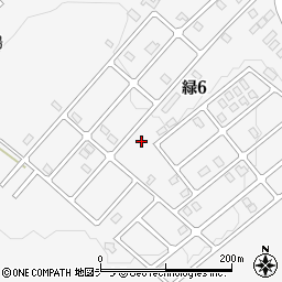 北海道稚内市緑6丁目26-22周辺の地図