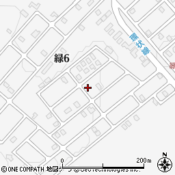 北海道稚内市緑6丁目32-13周辺の地図