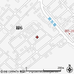 北海道稚内市緑6丁目32周辺の地図