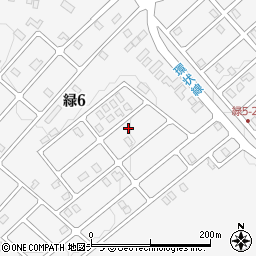北海道稚内市緑6丁目32-16周辺の地図