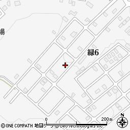 北海道稚内市緑6丁目22-5周辺の地図