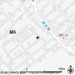 北海道稚内市緑6丁目32-2周辺の地図