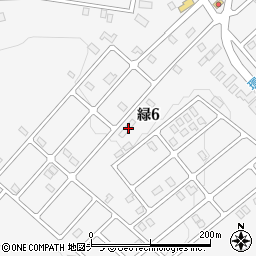 北海道稚内市緑6丁目26-16周辺の地図