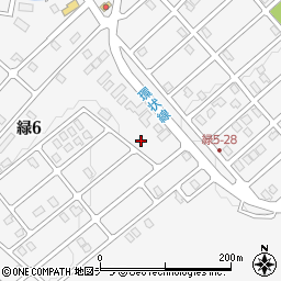 北海道稚内市緑6丁目28-4周辺の地図