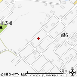 北海道稚内市緑6丁目18周辺の地図