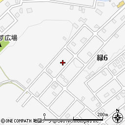 北海道稚内市緑6丁目18-6周辺の地図