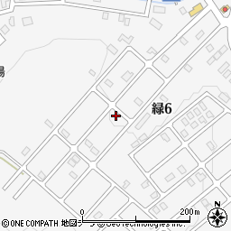 北海道稚内市緑6丁目22-20周辺の地図