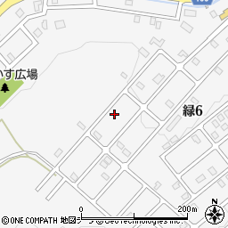 北海道稚内市緑6丁目18-17周辺の地図