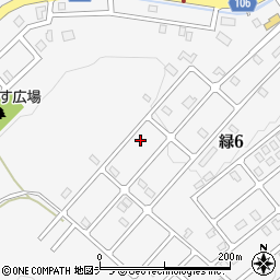 北海道稚内市緑6丁目18-18周辺の地図