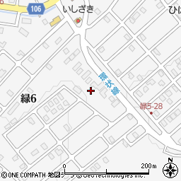 北海道稚内市緑6丁目28周辺の地図