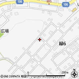 北海道稚内市緑6丁目18-20周辺の地図