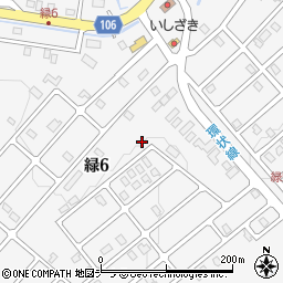 北海道稚内市緑6丁目28-11周辺の地図