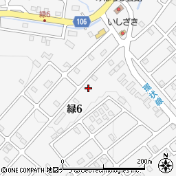 北海道稚内市緑6丁目26-10周辺の地図