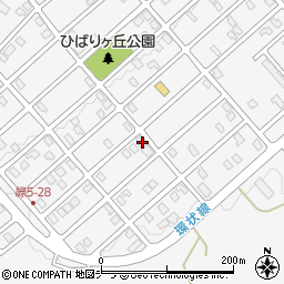 北海道稚内市緑5丁目34-15周辺の地図