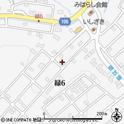 北海道稚内市緑6丁目20-11周辺の地図