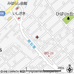 北海道稚内市緑5丁目18-6周辺の地図