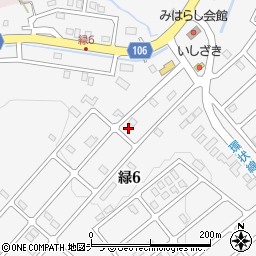 北海道稚内市緑6丁目20-13周辺の地図