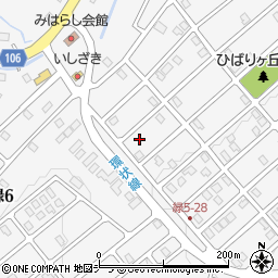 北海道稚内市緑5丁目18-9周辺の地図