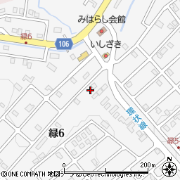 北海道稚内市緑6丁目26-4周辺の地図