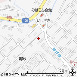 北海道稚内市緑6丁目26-3周辺の地図
