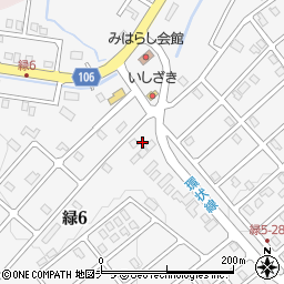 北海道稚内市緑6丁目26周辺の地図