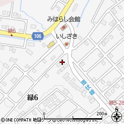 北海道稚内市緑6丁目26-2周辺の地図