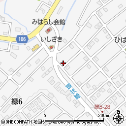 北海道稚内市緑5丁目12-7周辺の地図