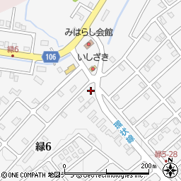 北海道稚内市緑6丁目26-1周辺の地図