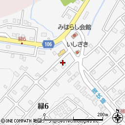 北海道稚内市緑6丁目20-20周辺の地図