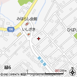 北海道稚内市緑5丁目12周辺の地図