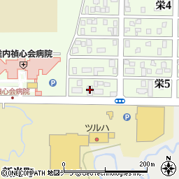 フルテック株式会社　稚内営業所周辺の地図