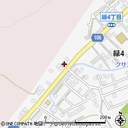 北海道稚内市緑4丁目3-6周辺の地図