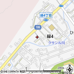 北海道稚内市緑4丁目7周辺の地図