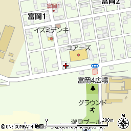 稚内信用金庫富岡支店周辺の地図