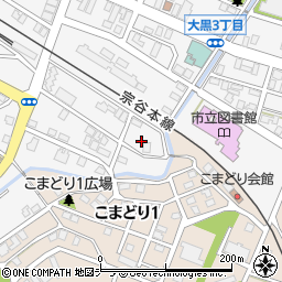 北海道稚内市緑1丁目7周辺の地図