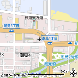 ＥＮＥＯＳ稚内潮見町ＳＳ周辺の地図