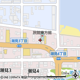 北海道稚内市潮見4丁目5周辺の地図